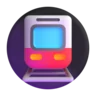 Commuter train icon
